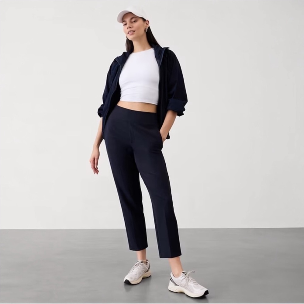 Athleta Blue High Rise Endless pants - Picture 5 of 9
